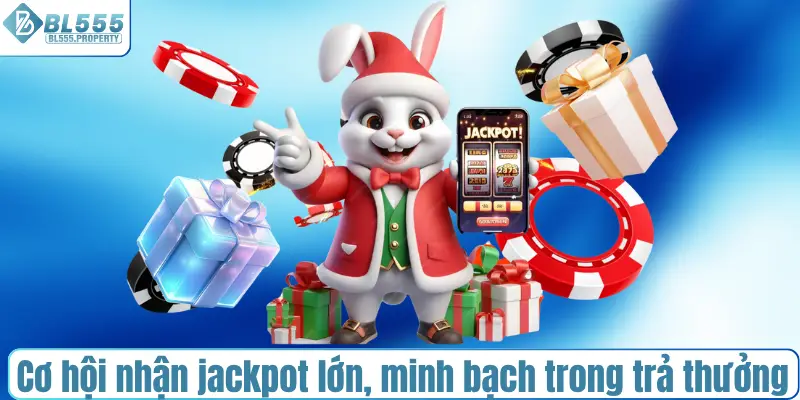 Cơ hội nhận jackpot lớn và minh bạch trong trả thưởng